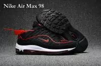 nike sneak air max 98 retro roots red line wave